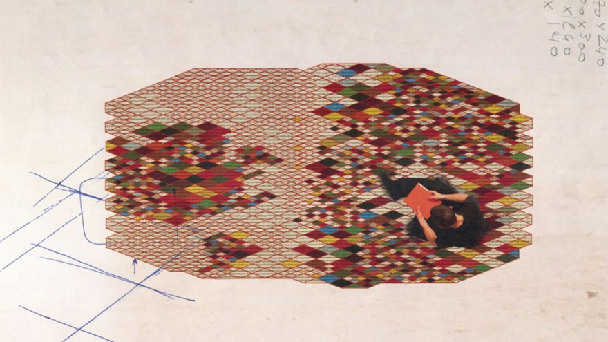 Losanges rug by Bouroullec Brothers.