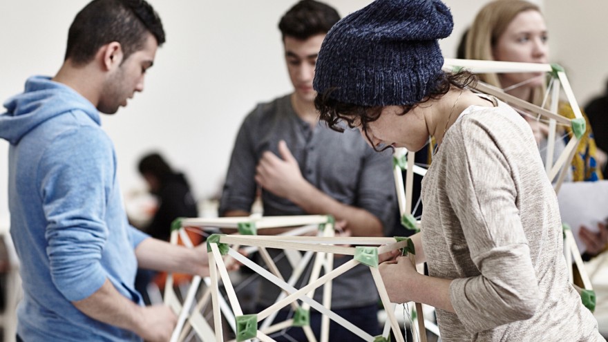 The workshop hopes to integrate people and stop discrimination 