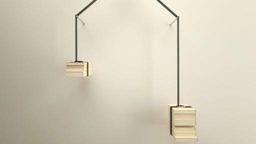 Read-Unread bookshelf by Niko Economidis. 