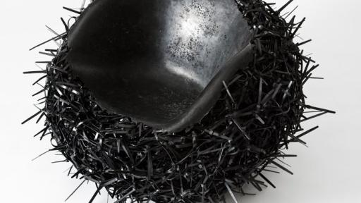 Meltdown chair by Tom Price. Image courtesy Industry Gallery. 