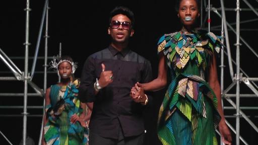 David Tlale at Design Indaba Expo 2014. 