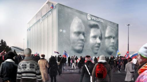 MegaFon Sochi Winter Olympics by Asif Khan. 