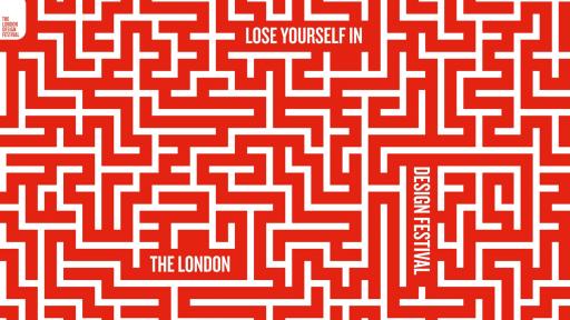 London Design Festival visual campaign by Domenic Lippa. 