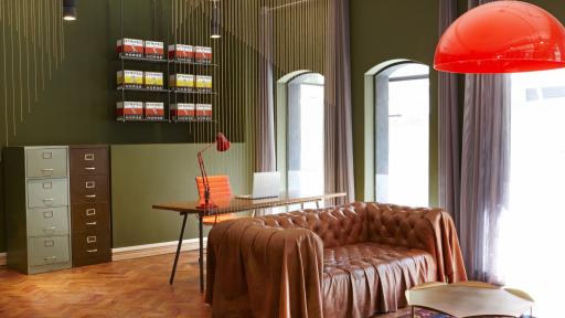 Haldane Martin designs the interior for Striped Horse offices. 