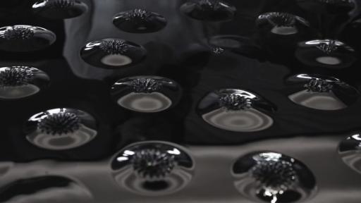 Ferrofluid.