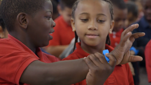 UNICEF have brought out a wearable that encourages kids to get active in exchange for points that save the lives of starving children in developing countries