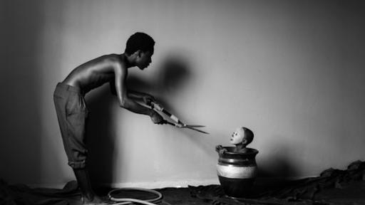 An entry of work by Eric Gyamfi, Asylum: fathers and sons 1 (3) (2014)