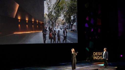 Neri & Hu on the Design Indaba Conference stage