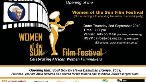 Women of the Sun Film Festival invitation.