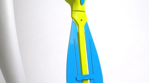 Neptune prosthetic fin by Richard Stark. 