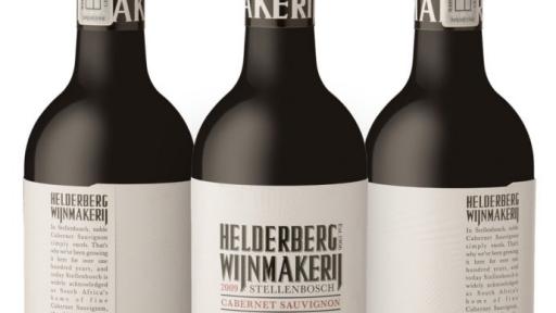 Helderberg Wijnmakerij packaging by Fanakalo. 