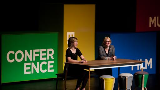 Marian Bantjes & Jessica Hische at Design Indaba Conference 2013.