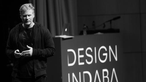 Dean Poole at Design Indaba Conference 2014. 