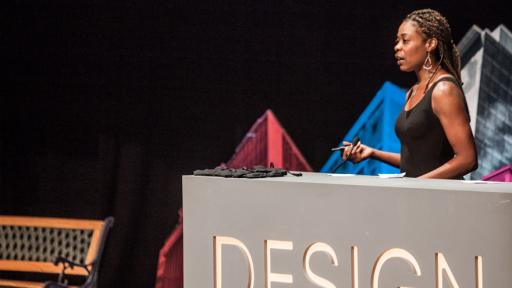 Joy Mckinney at Design Indaba Conference 2014.