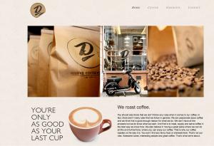 Deluxe Coffee Works website