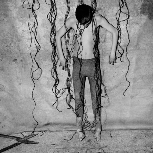 Cut Loose, 2005. Courtesy of Roger Ballen.