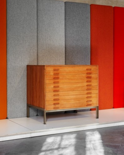 Tegningsskab/Drawing cabinet, 1955 by Poul Kjærholm. Photo: Design Museum Denmar