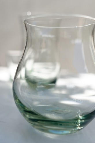 Reuben Ngwenya glassware range. 