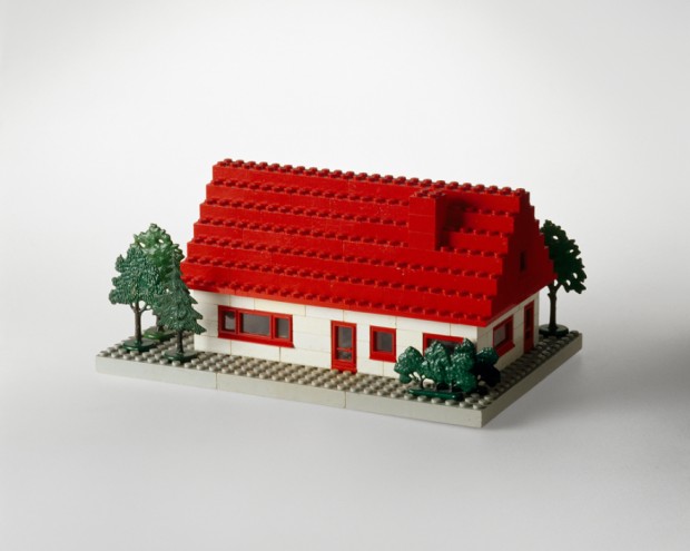 Lego hus/Lego bricks, 1958. Photo: Design Museum Denmark. 