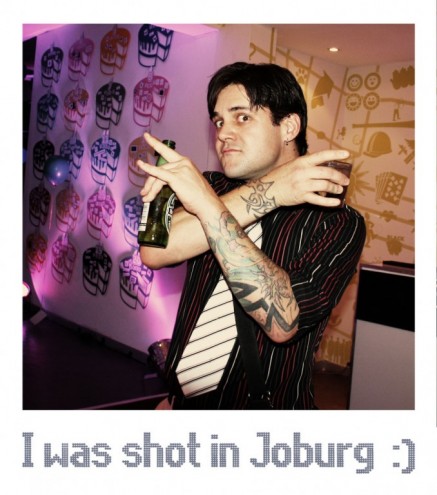 I was shot in Joburg. 