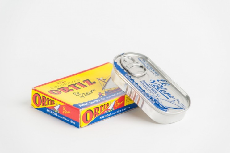 Tin of Anchovies. Photo: Dominic French. 