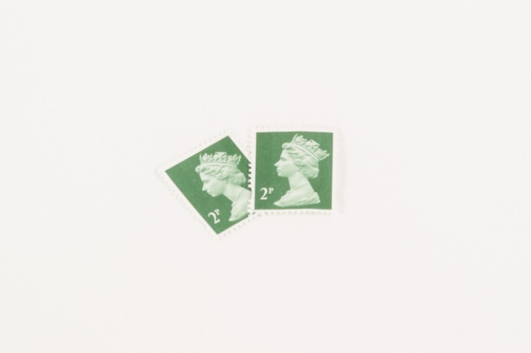 2p Stamp. Photo: Dominic French. 