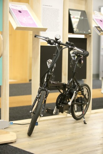 The A2B Kuo electric bike by Cycolocy on the Designtimes stand. 