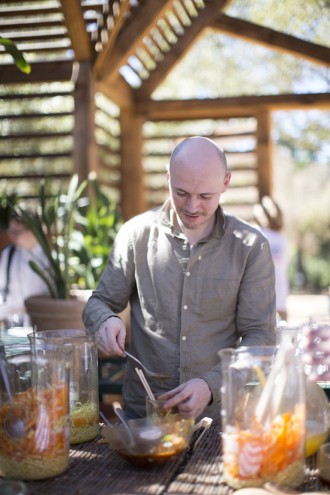 A feast for all the senses - Dominic Wilcox at Design Indaba's Speaker lunch at Babylonstoren. Images curtesy of Adel Ferreira.