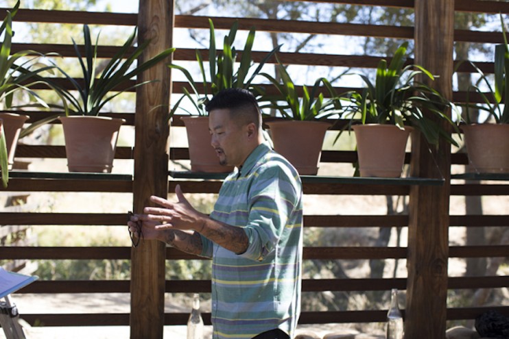 A feast for all the senses - Roy Choi at Design Indaba's Speaker lunch at Babylonstoren. Images curtesy of Adel Ferreira.