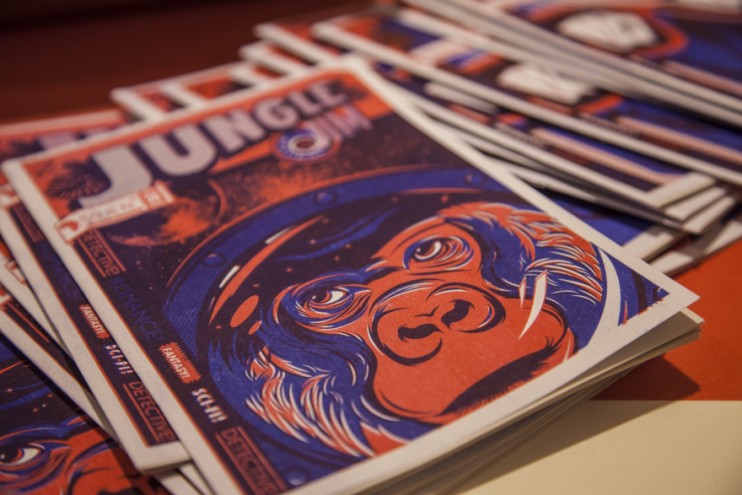 Jungle Jim magazine at Afrofuture, Milan Furniture Fair 2013