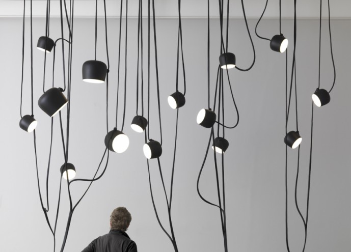 Aim Lamp by Ronan & Erwan Bouroullec. 