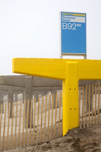 New York Beach Signs by Paula Scher. 
