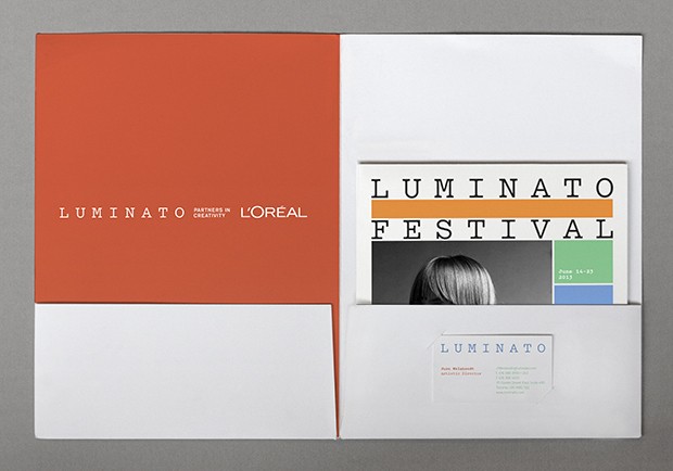 Luminato Festival Identity by Michael Bierut & Hamish Smyth. 