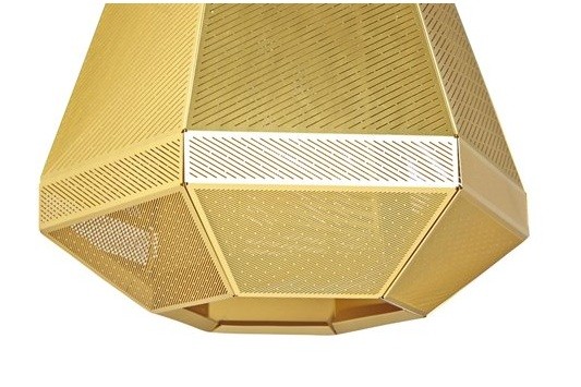 Cell Tall Pendant by Tom Dixon. 