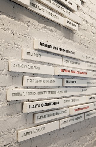 Public Theatre by Paula Scher. 
