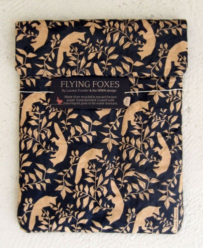 Lauren Fowler for Brown Paper iPad/Tablet Sleeve by WREN design. 