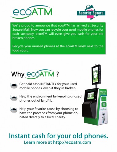 ecoATM Automated eCycling Stations. 