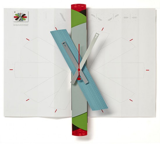 Formica anniversary clock by Michael Bierut & Daniel Weil. 