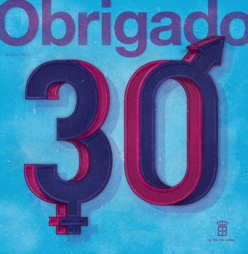 Obrigado Magazine graphics by Daniel Ting Chong. 