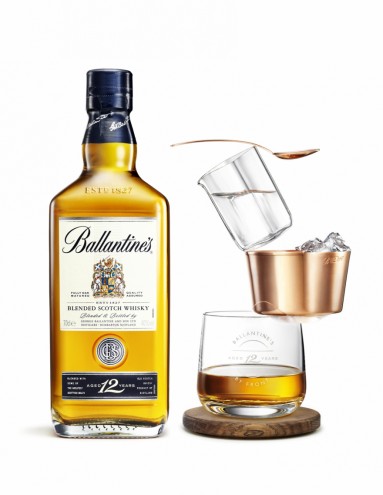 Ballantine’s 12 Ballance by Front. 