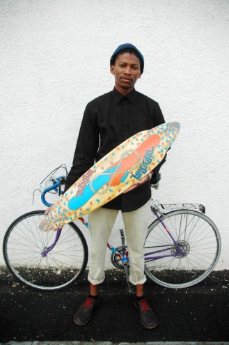Emerging Creative Atang Tshikare. 