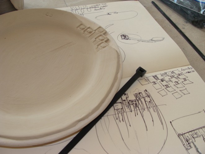 The Iqhina tableware by Andile Dyalvane and Sarah Rhodes