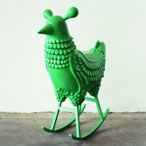 Jaime Hayon's Green Chicken. Image: Jaime Hayon.  