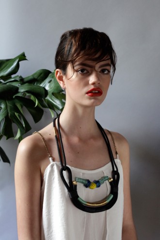 The Moon necklace from Pichulik's 2014 Spring/Summer Collection. Image: 
