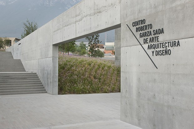 Abbott Miller has designed environmental graphics for Tadao Ando's new arts center at the Universidad de Monterrey, Mexico.