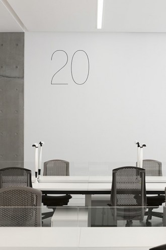 Abbott Miller has designed environmental graphics for Tadao Ando's new arts center at the Universidad de Monterrey, Mexico.