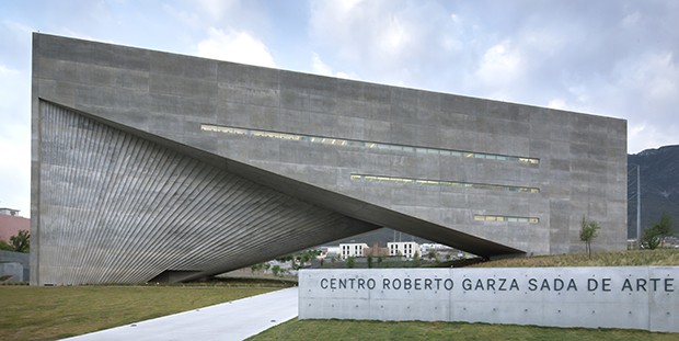 Abbott Miller has designed environmental graphics for Tadao Ando's new arts center at the Universidad de Monterrey, Mexico.