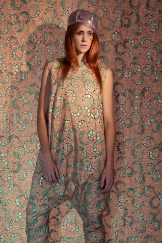The Blue Worm Onesy by Loin Cloth & Ashes.