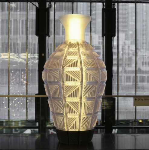 Lenses Vase by Dirk Vander Kooij. 