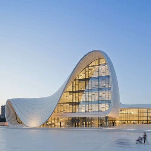 HEYDAR ALIYEV CENTER, BAKU, AZERBAIJAN by Zaha Hadid.